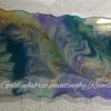 Fluid Art Colorful / Washable / Customizable Trays