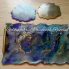 Fluid Art Colorful / Washable / Customizable Trays