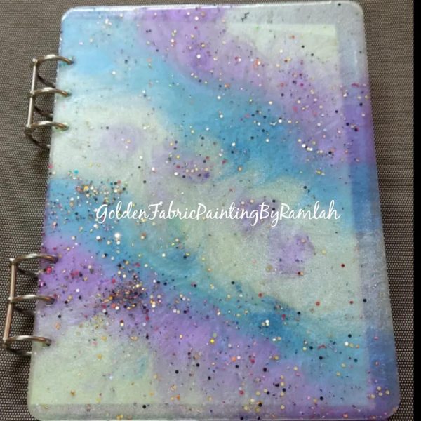 Fluid Art Based Notebooks