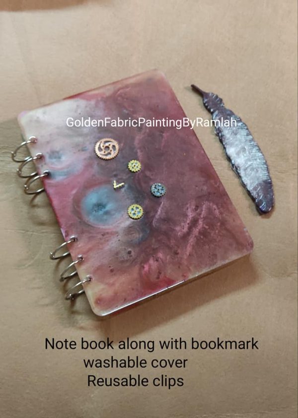 Fluid Art Based Notebooks