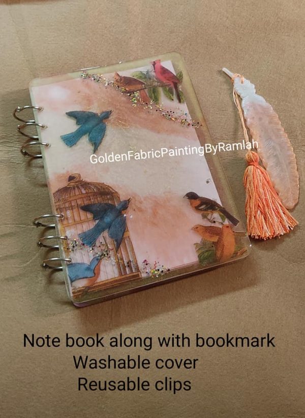 Fluid Art Based Notebooks