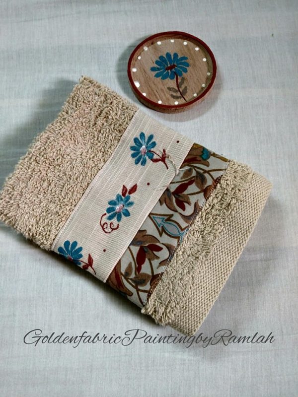 Hand Painted Towels & Tea Coasters