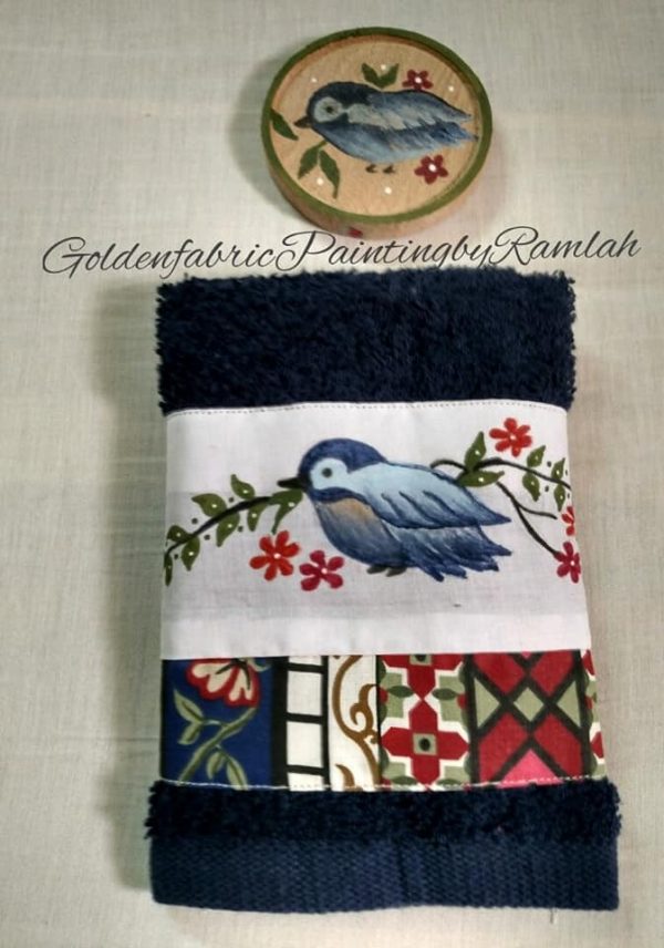 Hand Painted Towels & Tea Coasters