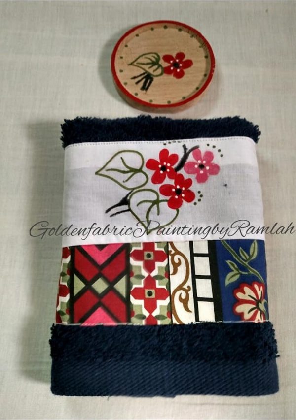 Hand Painted Towels & Tea Coasters