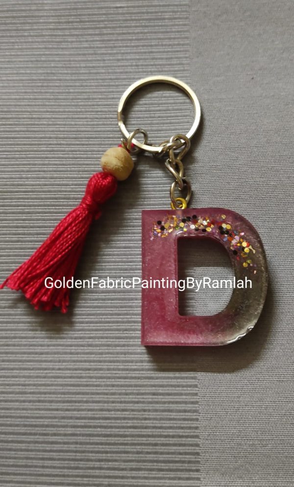 Fluid Art Keychains