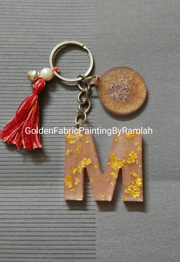 Fluid Art Keychains