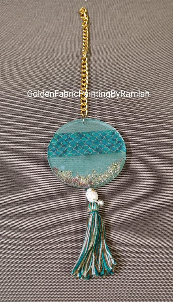 Fluid Art Small Ornament Hangings