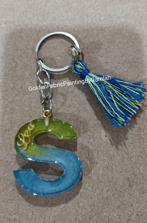 Fluid Art Keychains