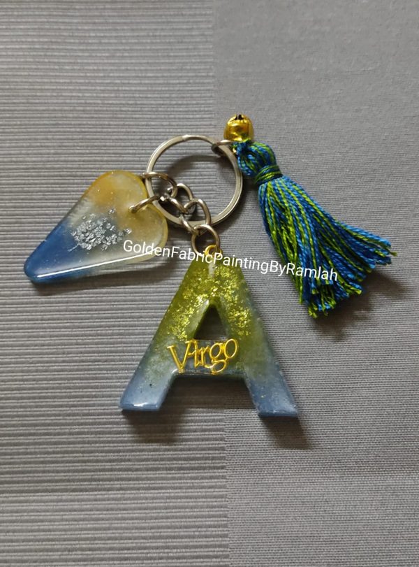 Fluid Art Keychains