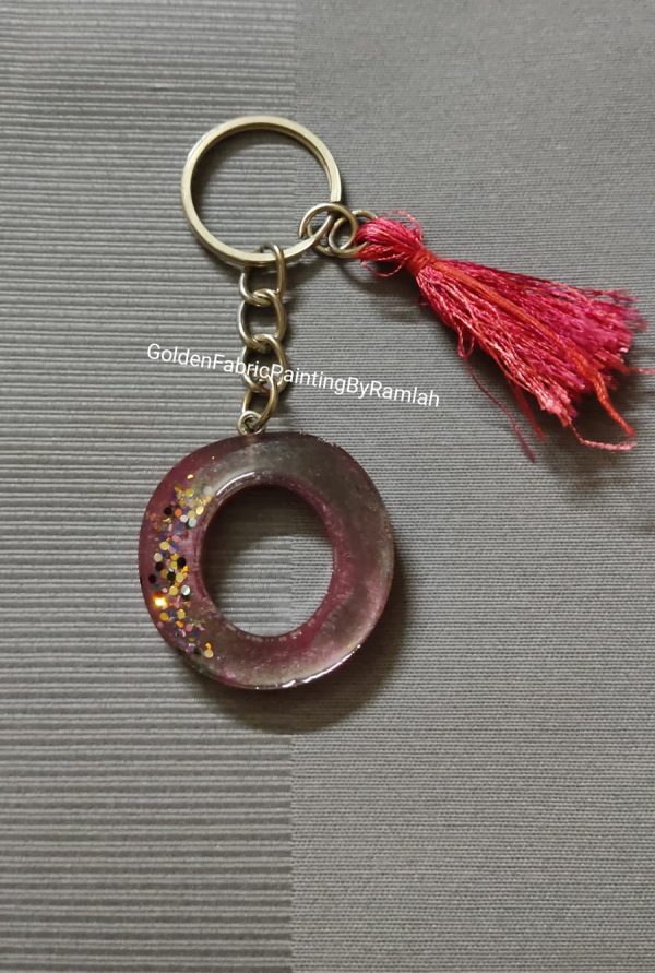 Fluid Art Keychains